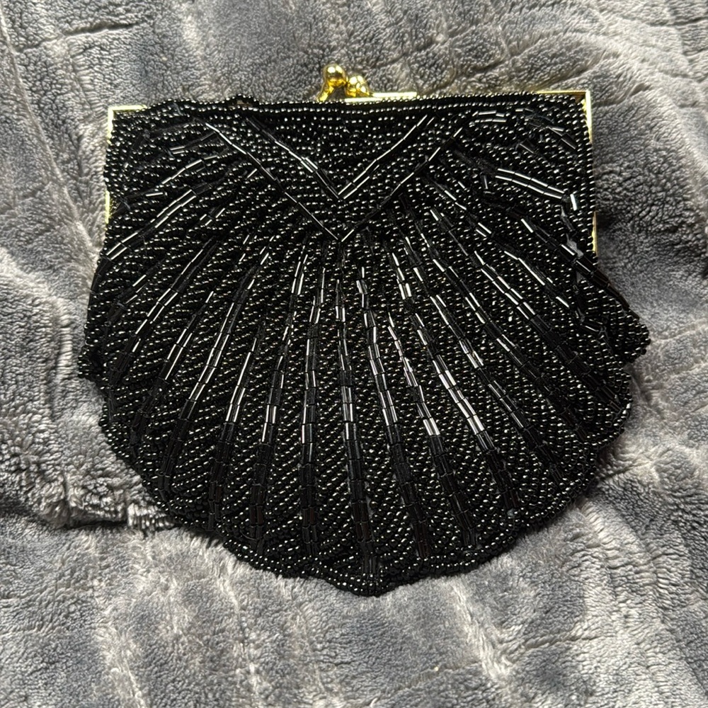 Vintage style beaded/ clutch / evening bag/ purse
